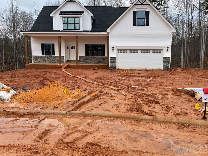 New construction Single-Family house 149 Falls Leaf Road, Unit L10, Troutman, NC 28166 - photo
