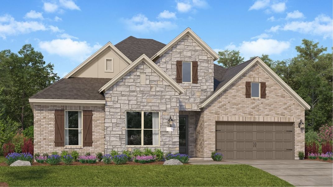 New construction Single-Family house Olympus, 29614 Apple Glen Court, Fulshear, TX 77423 - photo