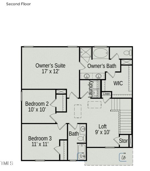 Benson LC lot 16 spec 2nd floor layout