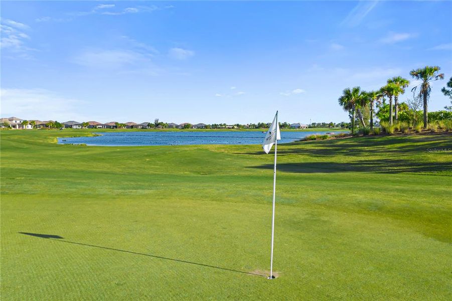 View of Hole Number One from Lanai