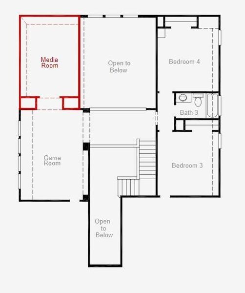 2nd floor diagram