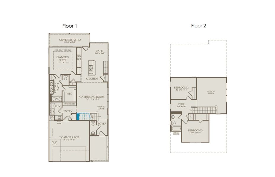 The Harrison Floor Plan