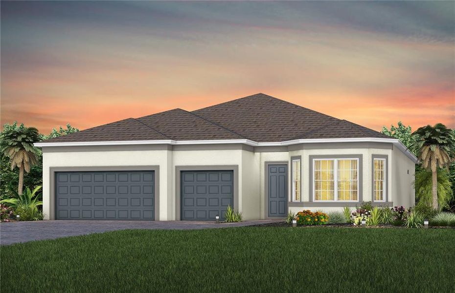 New construction Single-Family house 13767 Tybee Beach Lane, Orlando, FL 32827 - photo