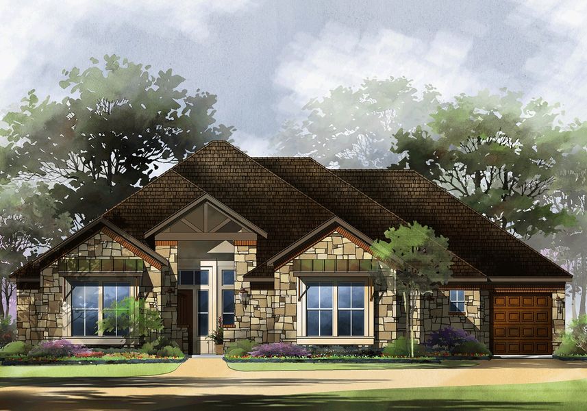 New construction Single-Family house Milano, Montana Pass, San Antonio, TX 78260 - photo