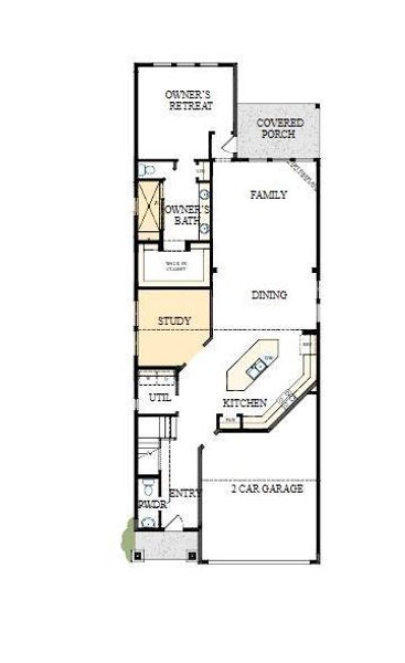 Floorplan – The success of a floorplan is the way you can move through it…You’ll be amazed at how well this home lives…We call it traffic patterns.