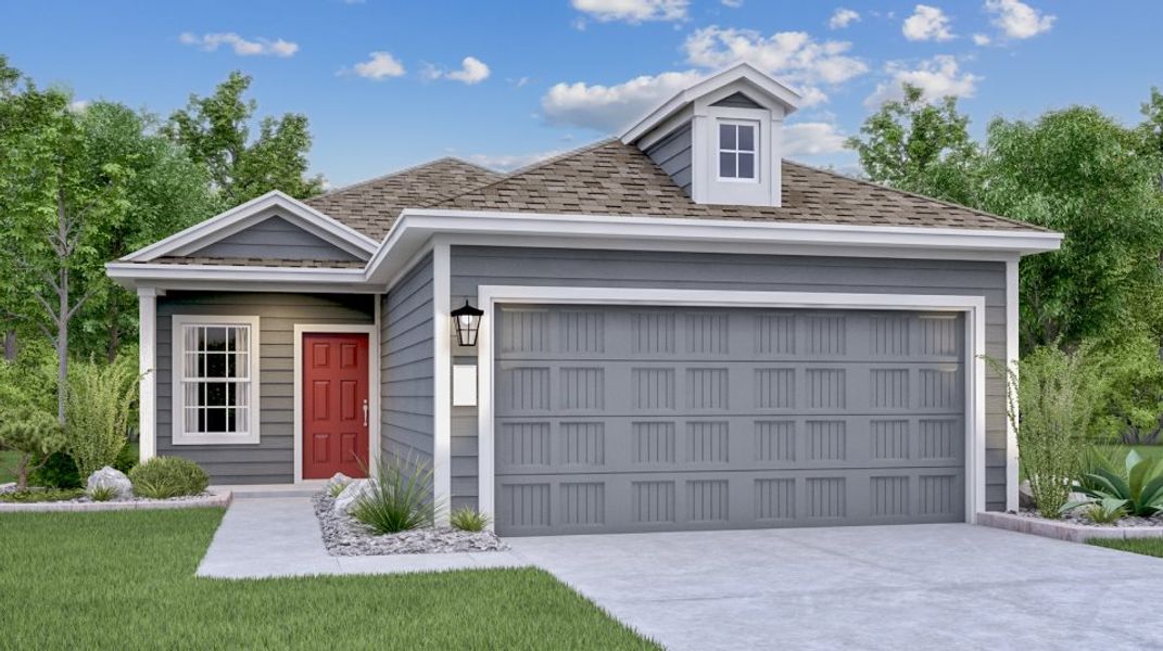 New construction Single-Family house 248 Muscovy Drive, Uhland, TX 78640 Durbin- photo
