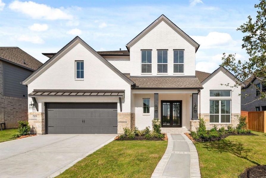 MOVE IN READY!! Westin Homes NEW Construction (Asher IX, Elevation B) Two story. 5 bedrooms. 4.5 baths.