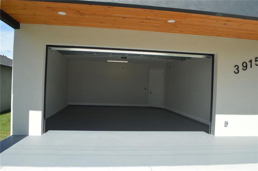 Garage entrance