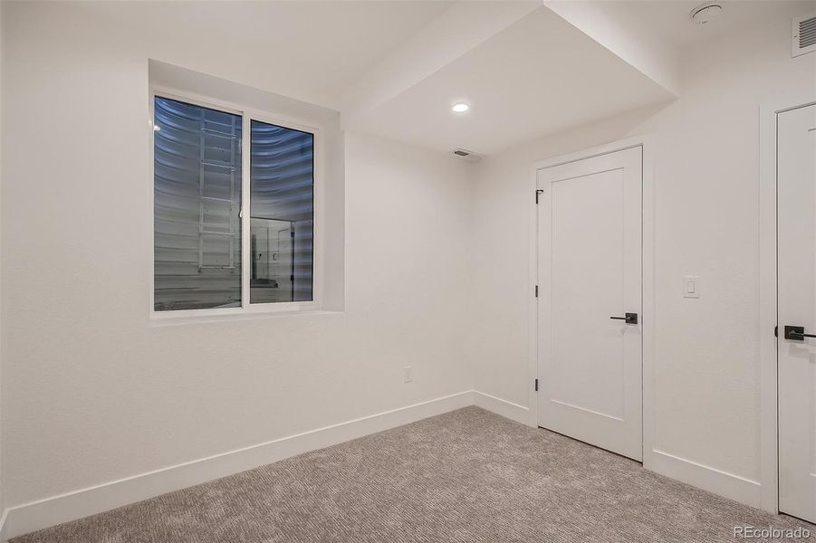 Basement Bedroom