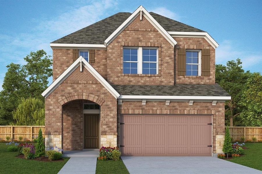 New construction Single-Family house 713 Woodford Drive, Lewisville, TX 75056 The Porter- photo