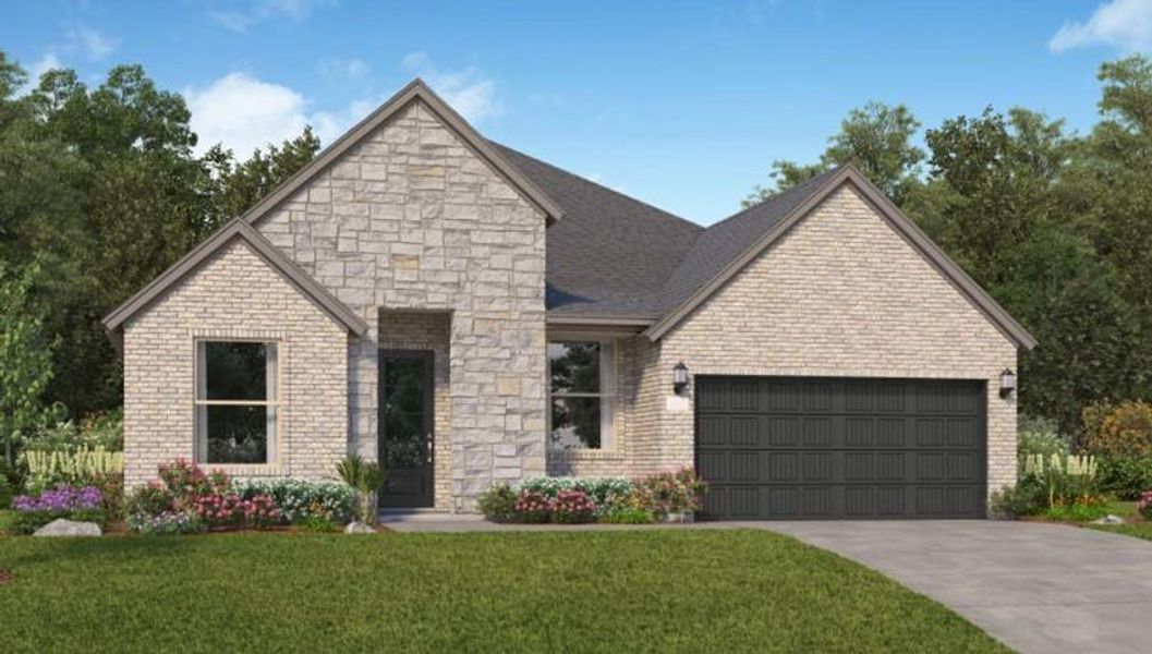 New construction Single-Family house 2823 Mackinac Bay Drive, Texas City, TX 77568 Cantaron II- photo