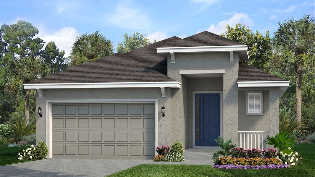 New construction Single-Family house Daytona, 339 Bottle Brush Drive, Haines City, FL 33844 - photo