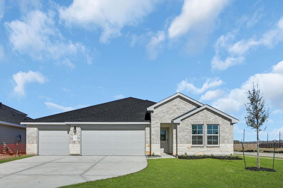 New construction Single-Family house Courtland, 4330 Blossom Valley Lane, Richmond, TX 77469 - photo