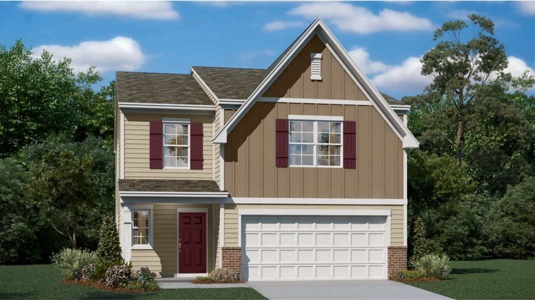 New construction Single-Family house 160 Brentwood Drive, Statesville, NC 28625 Frost- photo