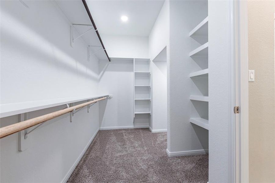 Large walk-in closet