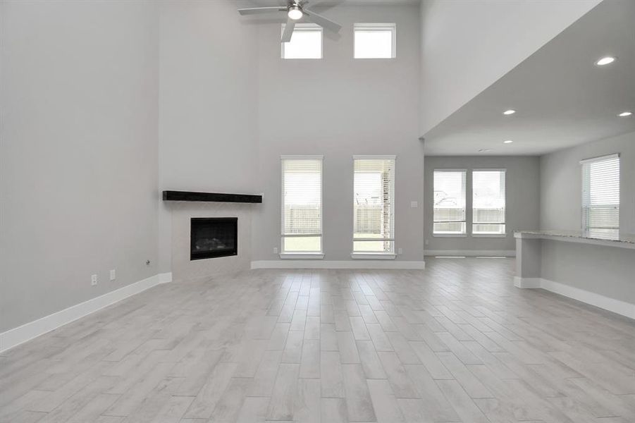 Sample photo of completed home with similar floor plan. Actual colors and selections may vary.