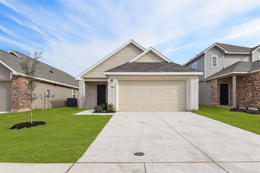 New construction Single-Family house 416 Woodhouse Way, Everman, TX 76140 The Pinewood- photo