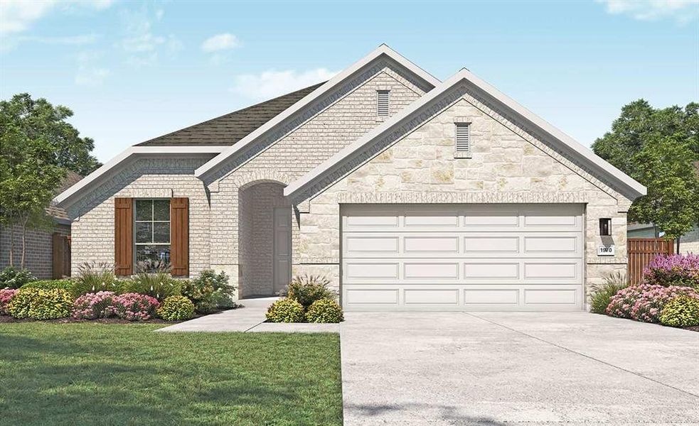 New construction Single-Family house 190 Ginger St, Buda, TX 78610 Premier Series - Palm- photo