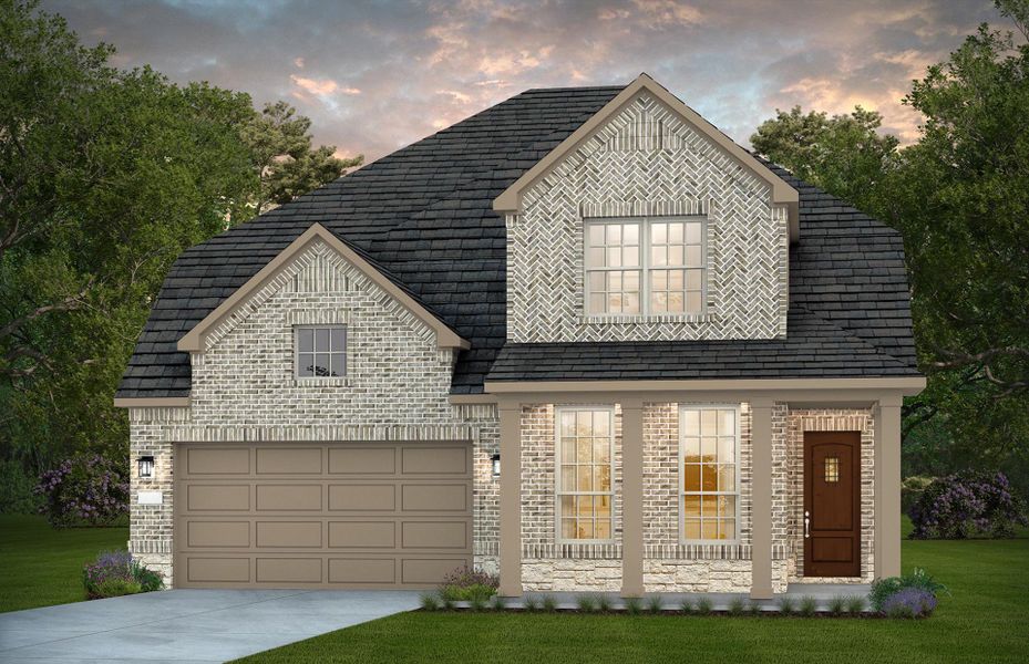 New construction Single-Family house Garwood, 6111 Clementine Zest, Manvel, TX 77578 - photo
