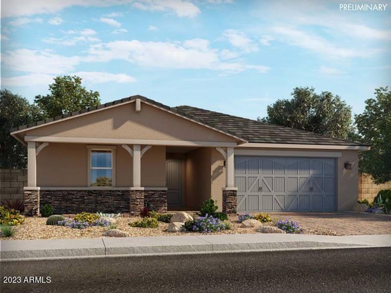 New construction Single-Family house 20243 W Rancho Drive, Litchfield Park, AZ 85340 Bailey- photo