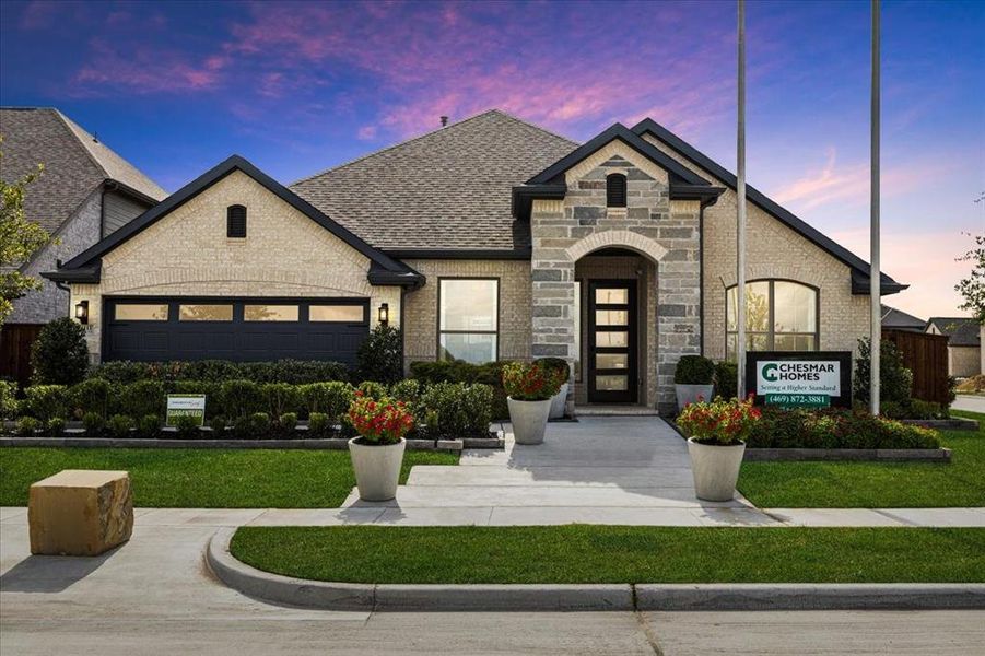 New construction Single-Family house 3626 Maize Avenue, Heartland, TX 75126 Princeton - photo