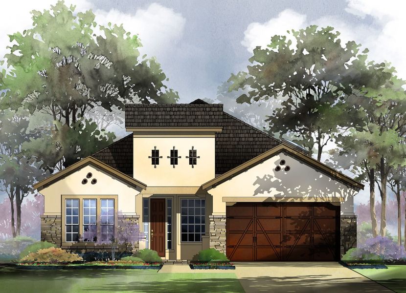New construction Single-Family house Madrid, 103 Cinnamon Creek, Boerne, TX 78006 - photo