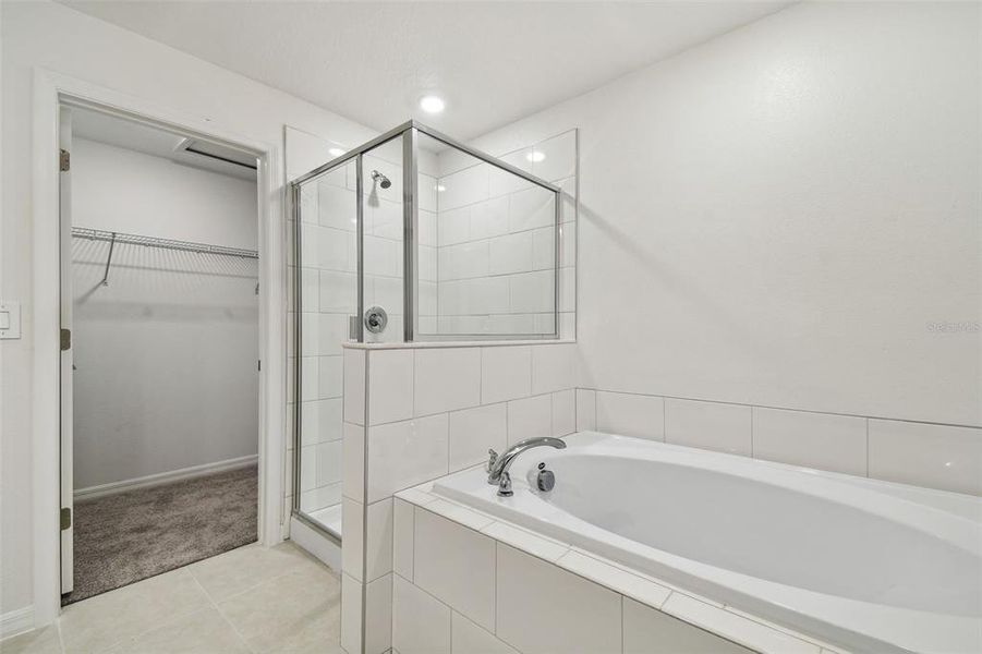 Primary Bathroom Shower/Garden Tub