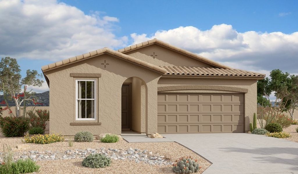 New construction Single-Family house Larimar, 21735 E. Treasure Road, Red Rock, AZ 85145 - photo