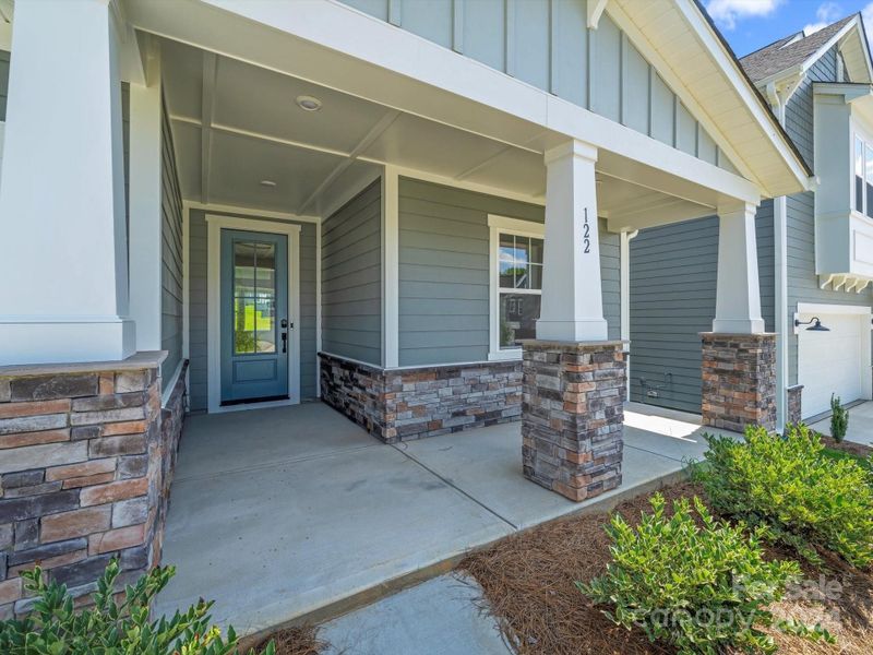 Eckley - The Burton Exterior Front Porch