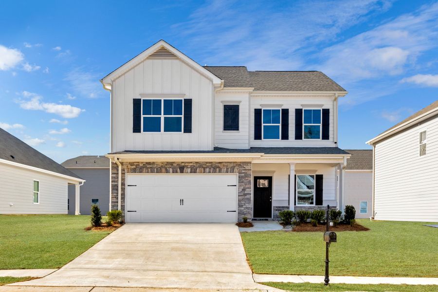 New construction Single-Family house The Coleman, 12475 Pine Bluff, Midland, NC 28107 - photo