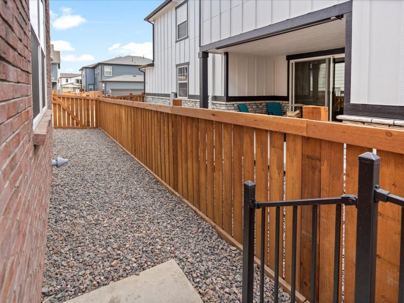 The Vail floorplan exterior image taken at a Meritage Homes community in Northern Colorado.