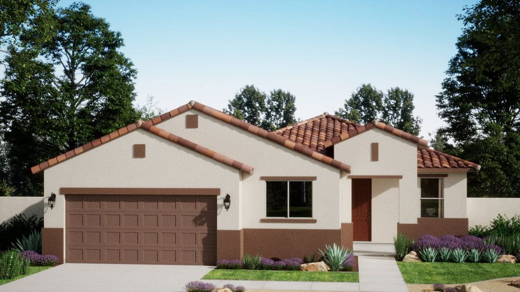 Spanish Elevation | Madera | Wildera – Peak Series | New Homes in San Tan Valley, AZ | Landsea Homes