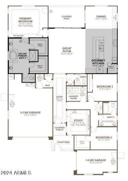 LSR 63 Pinecrest floor plan