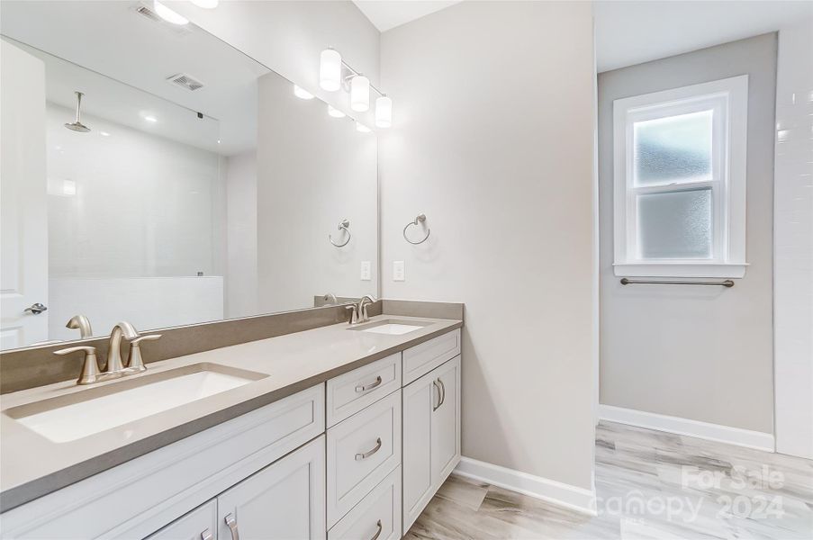 Primary Bathroom with Double Sinks-Similar to Subject Property