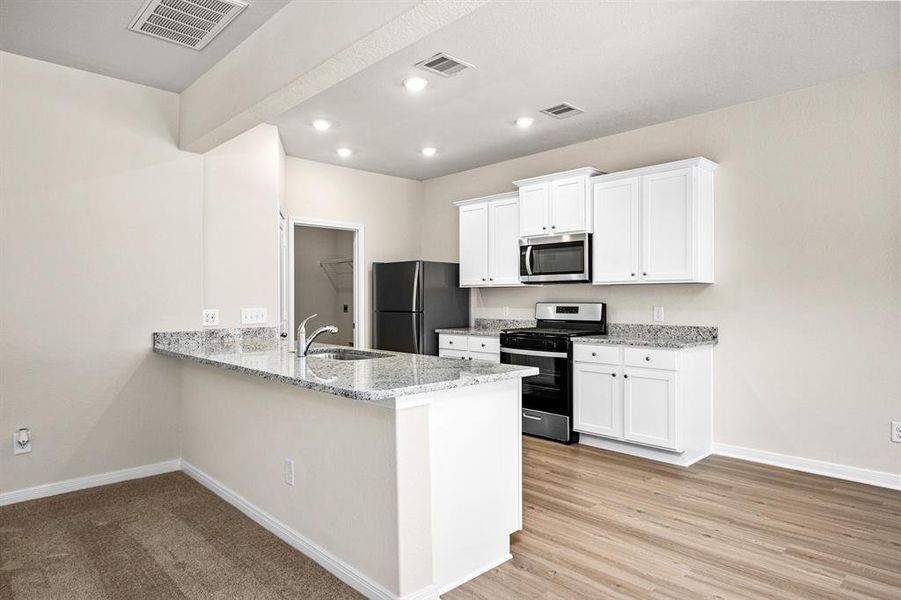 Chef-ready kitchen with all brand new top-of-the-line appliances.