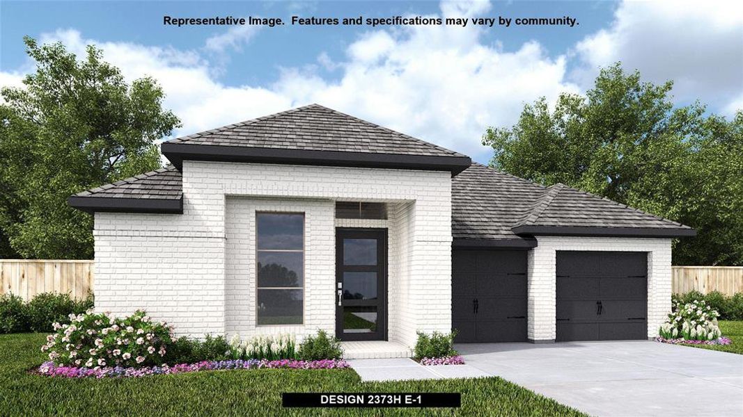 New construction Single-Family house Design 2373H, Ford Trail, New Braunfels, TX 78130 - photo