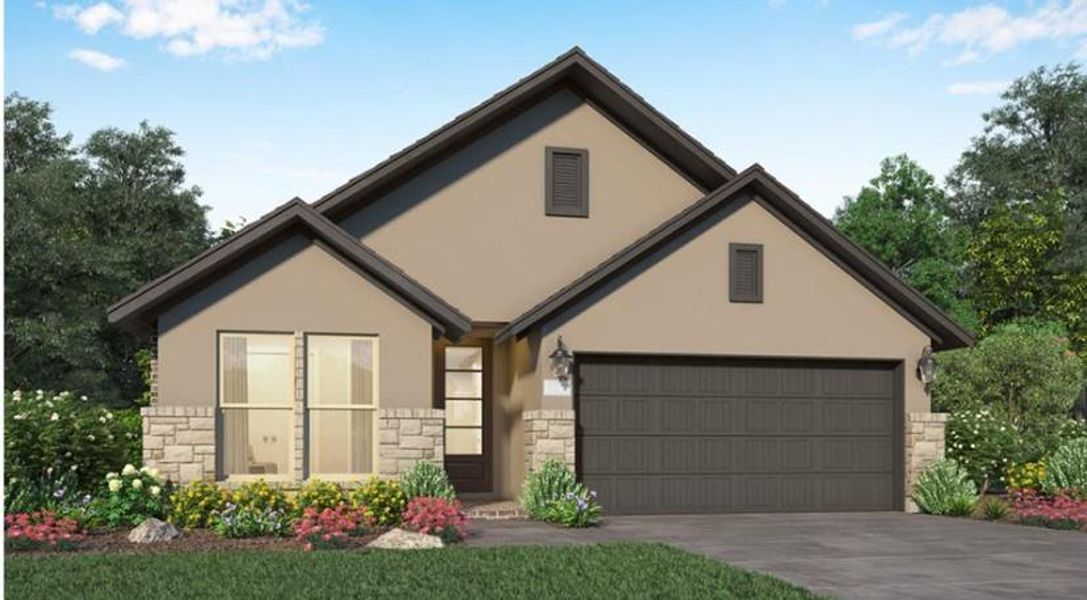 New construction Single-Family house 2825 Meridian Springs Drive, Texas City, TX 77568 Dashwood- photo
