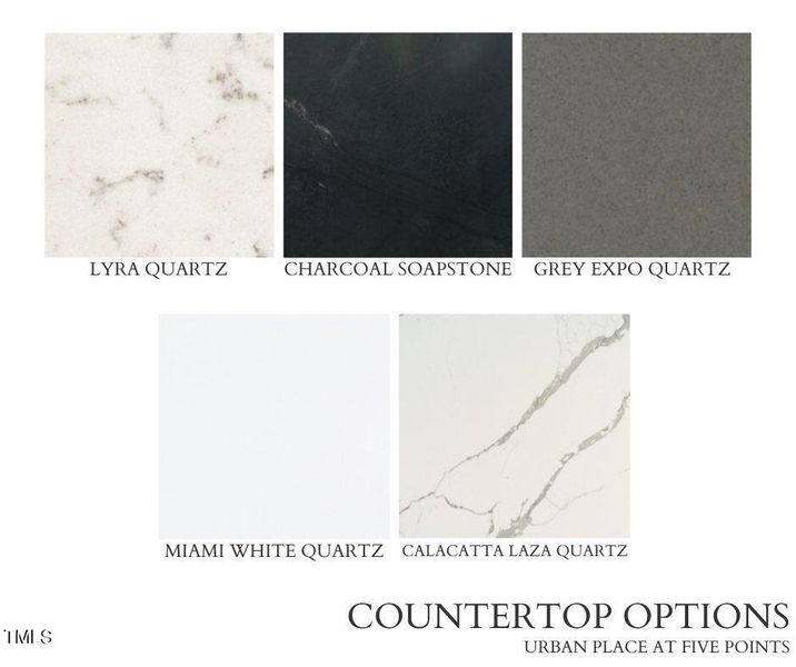 COUNTERTOP OPTIONS