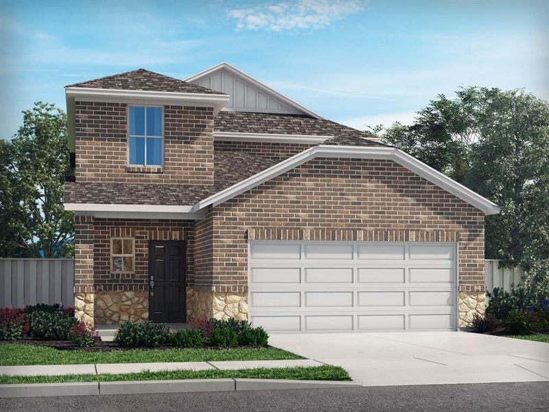 New construction Single-Family house 318 Travine Drive, Princeton, TX 75071 The Olympic- photo