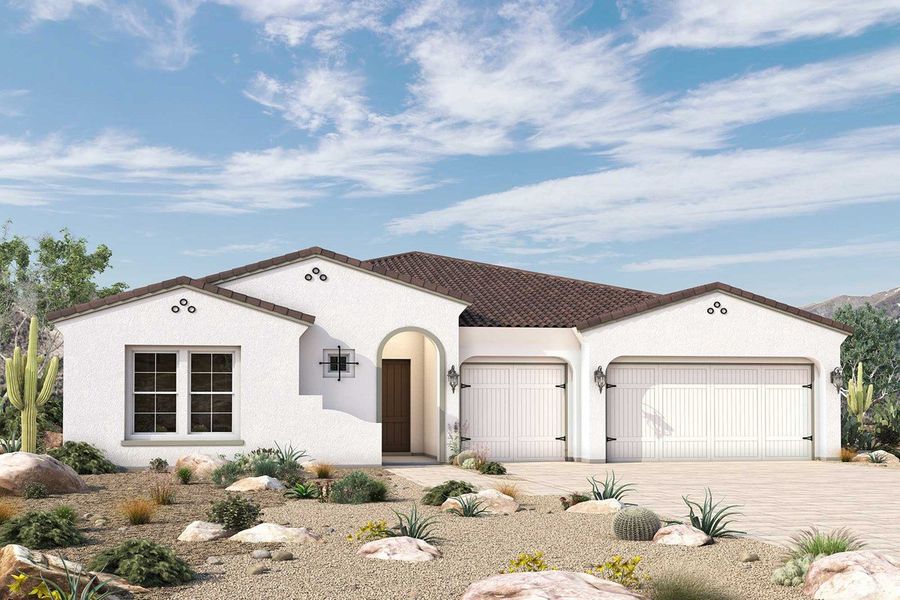 New construction Single-Family house The Cedarcrest, 11807 West Luxton Lane, Avondale, AZ 85323 - photo