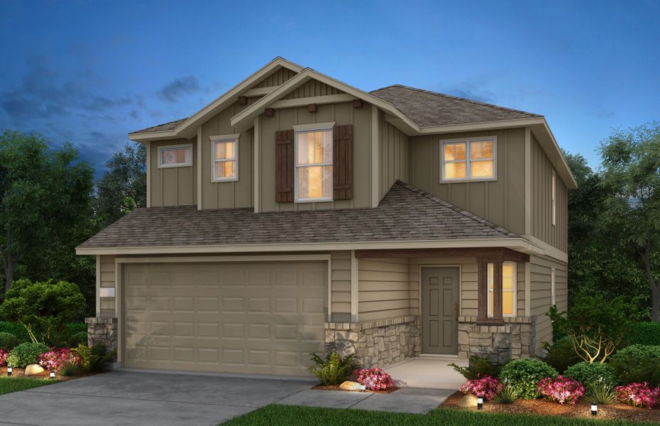 New construction Single-Family house 124 Ethan Edwards Road, Jarrell, TX 76537 Lincoln- photo