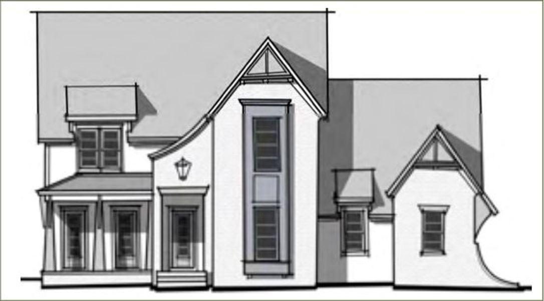 New construction Single-Family house THE ALEXANDER, 3434 Kildaire Farm Road, Cary, NC 27518 - photo