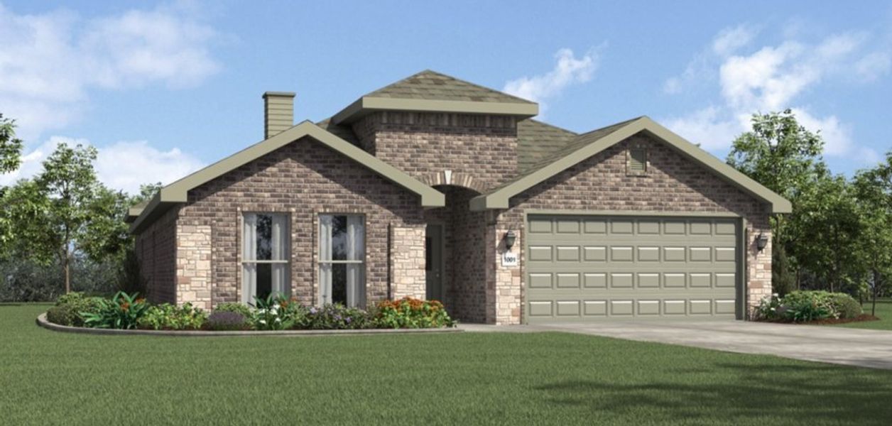 New construction Single-Family house The Belgian, 618 Pikes Place, Sherman, TX 75092 - photo