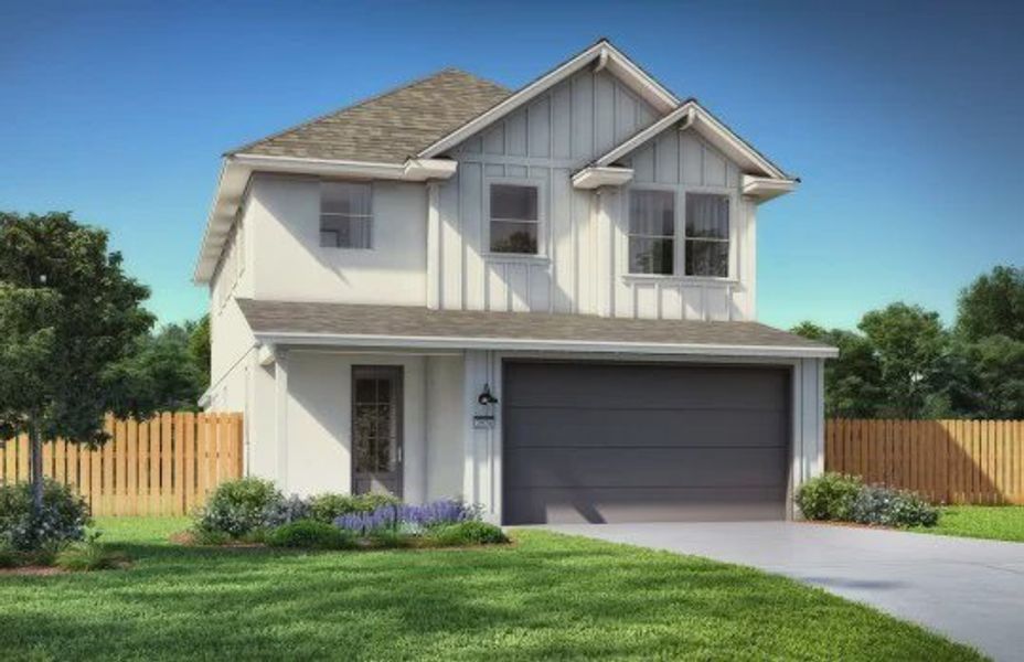 New construction Single-Family house Plan 6, 1016 Yaupon Holly Drive, Andice, TX 78628 - photo