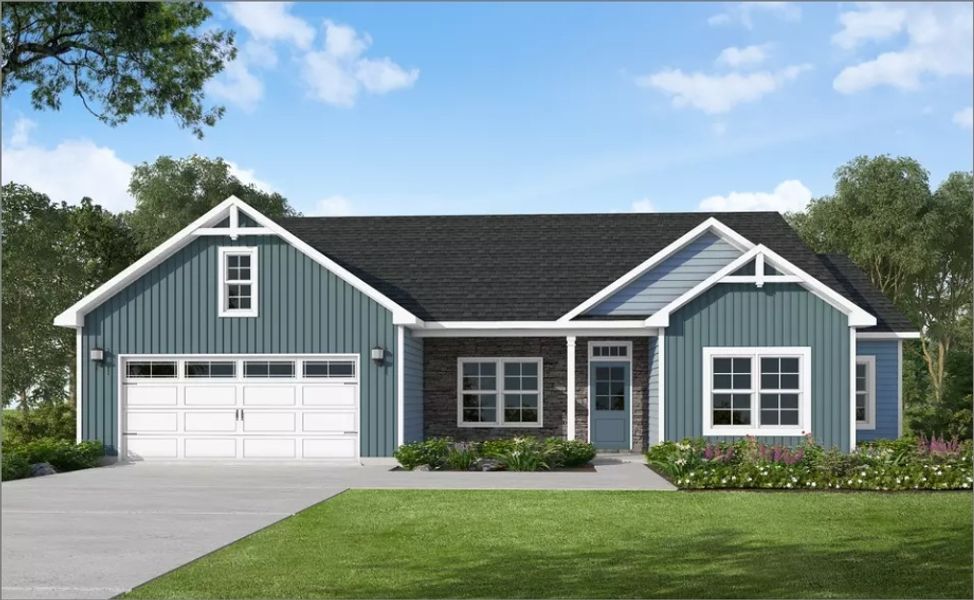 New construction Single-Family house Carver, 25 Martins Mill Court, Wendell, NC 27591 - photo