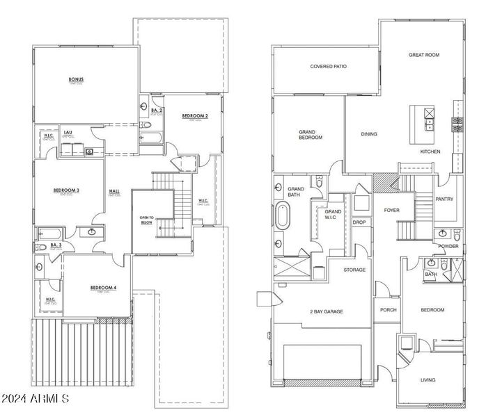 5124 N 10th Way - Floor Plan