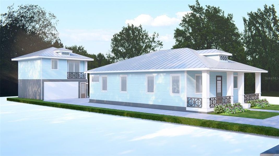 Rendering of what's to be built by Ocean Builders of SWFL Inc