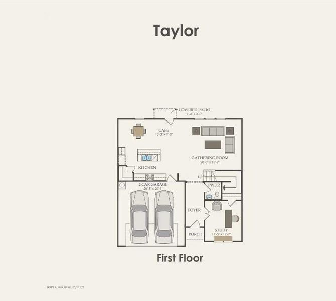 Pulte Homes, Taylor floor plan