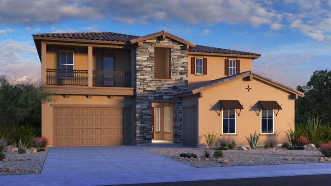 New construction Single-Family house Cottonwood, 5664 N. 86Th Drive, Glendale, AZ 85305 - photo