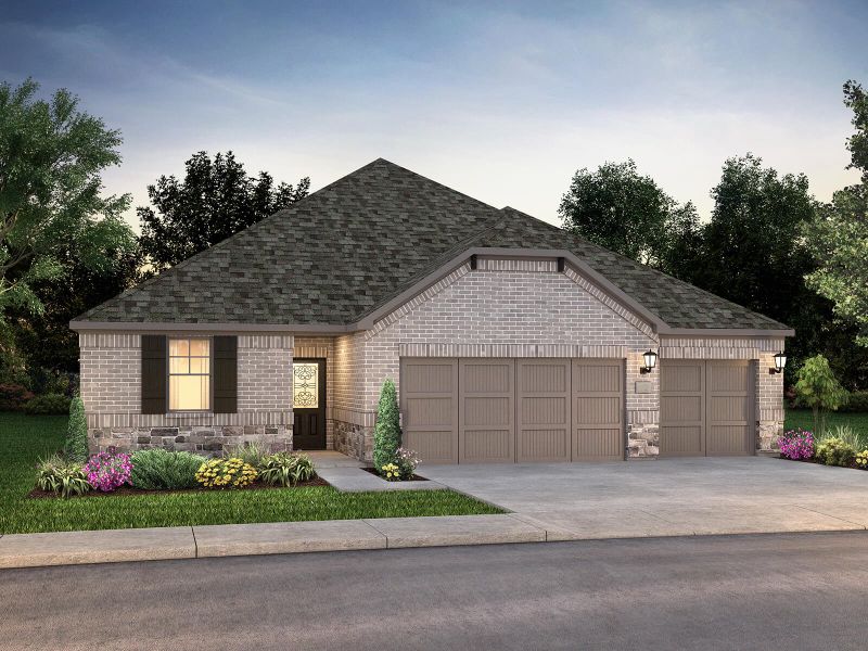 New construction Single-Family house The Providence, 3804 High Valley Drive, McKinney, TX 75071 - photo